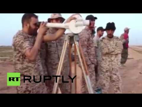 شاهد قوات الوفاق الوطني تتقدم إلى سرت