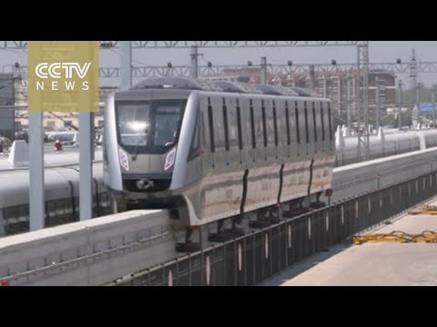 بالفيديو شاهد الصين تستعد للعمل بقطار الـماجليف