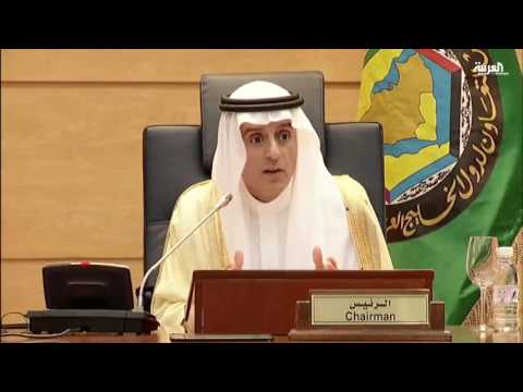 بالفيديو الجبير و هاموند يدينان تدخل  إيران في المنطقة