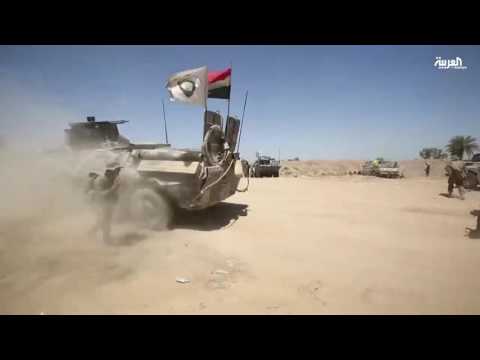 الجيش يرفع العلم العراقي على ناظم المفتول في الصقلاوية