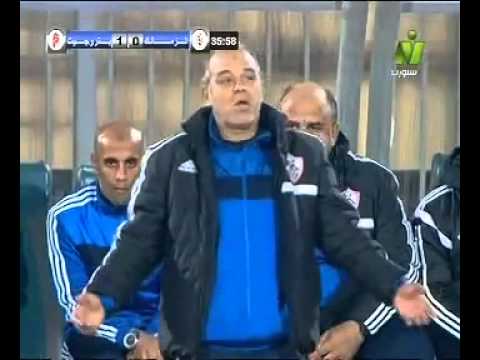 خروج إضطراري لأحمد سمير في الشوط الأول