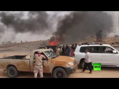 معارك عنيفة بين الجيش الليبي والإرهابيين قرب سرت