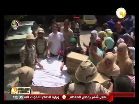 القوات المسلحة توزع 15 مليون حصة غذائية