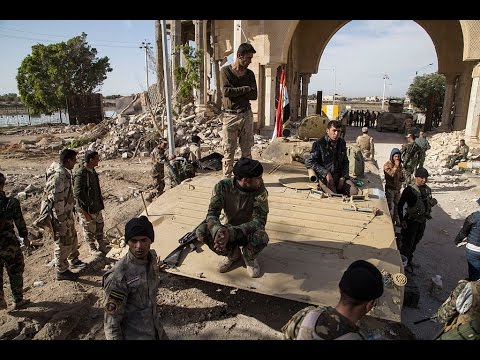 شاهد القوات العراقية تحرر ناحية الصقلاوية