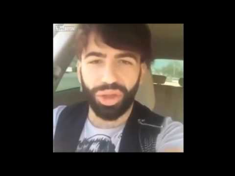بالفيديو شاب يتعرض لحادث مروع
