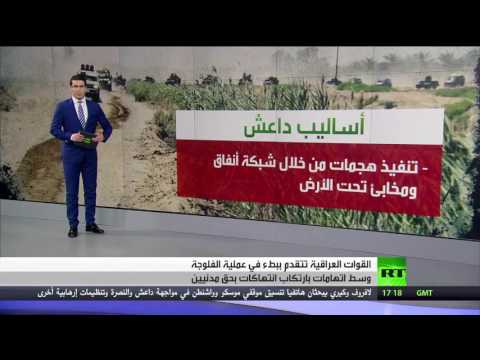 بالفيديو تعزيزات عسكرية إلى محيط الفلوجة