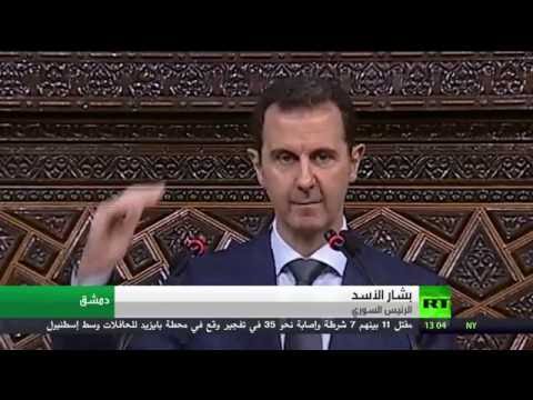 بالفيديو الرئيس الأسد يؤكد أن لا حل خارج ورقة المبادئ السورية