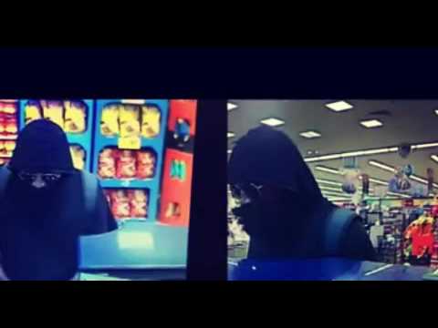شاهد لص تسقط لحيته أثناء قيامه بعملية سطو