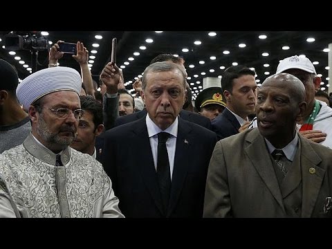 أردوغان يزور  كنتاكي لنعي محمد علي