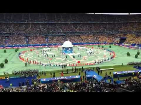 افتتاح كأس أوروبا للأمم في فرنسا 2016