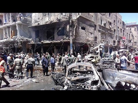 قتلى وجرحى في تفجيرين انتحاريين في منطقة السيدة زينب في دمشق