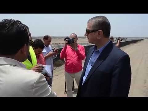 محافظ كفر الشيخ يستعرض الأعمال النهائية في مشروع الاستزراع السمكي