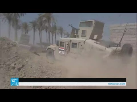 القوات العراقية تتقدم في الفلوجة وسط معارك عنيفة