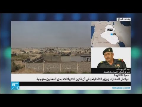 بالفيديو كيف تسير المعارك في الفلوجة