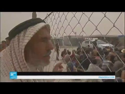 عمليات مضنية للتثبت من شخصيات اللاجئين الفارين من الفلوجة