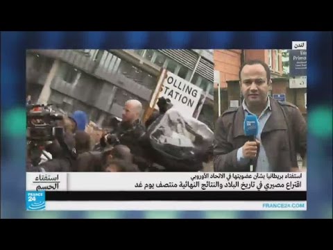 بالفيديو أجواء الاقتراع حول بقاء بريطانيا في الاتحاد الأوروبي