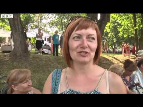 شاهد مسابقة لجمال الماعز في ليتوانيا