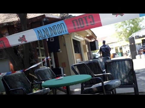 شاهد قتلى وجرحى في اطلاق نار في مقهى في صربيا