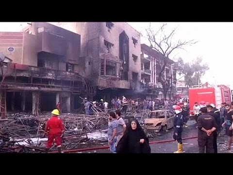 ارتفاع أعداد القتلى والجرحى جراء تفجيرين في بغدا