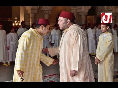 بالفيديو الملك محمد السادس يتقبل التهاني في القصر الملكي في الدار البيضاء