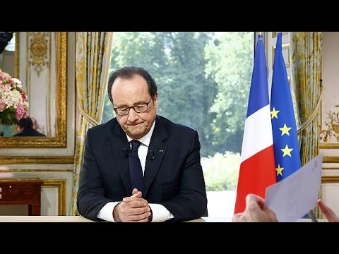 شاهدرئيس فرنسا يعلن تعزيز التدخل العسكري في سورية والعراق إثر اعتداء نيس