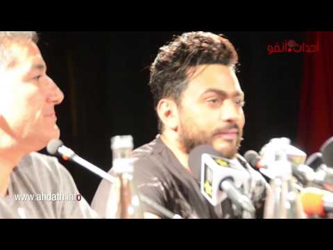 بالفيديو تامر حسني يكشف عن ديو غنائي مع سعد لمجرد في القريب العاجل