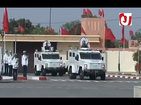 شاهد استعراض القوات المساعدة في تخرج ضباط الصف 2016
