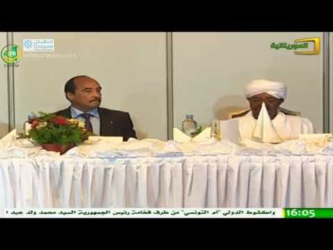 رئيس الجمهورية محمد ولد عبد العزيز يقيم حفل عشاء للزعماء