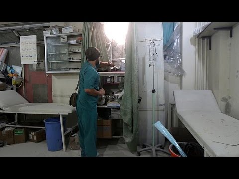 القصف السوري والروسي دمر أربع مستشفيات في حلب