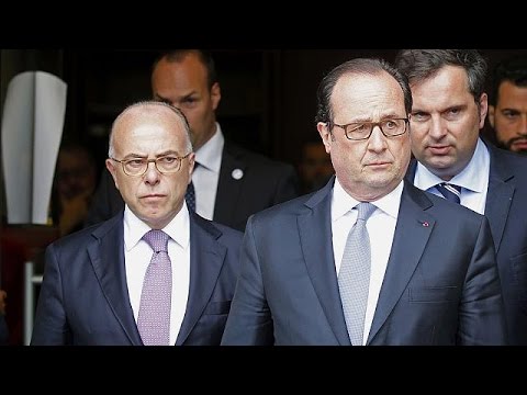 شاهد فرانسوا هولاند يدعو إلى الوحدة لدحر الإرهاب