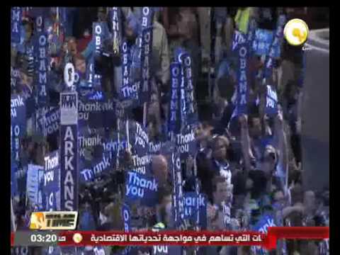 بالفيديو الرئيس الأميركي أوباما يشيد بهيلاري كلينتون