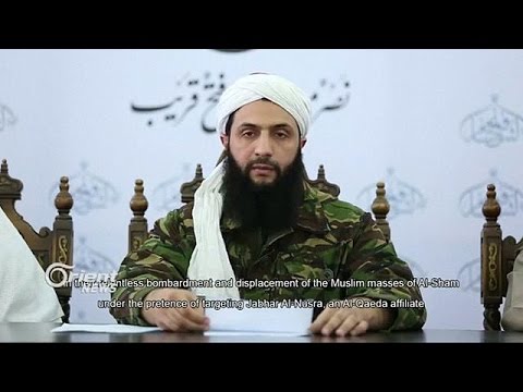 شاهد جبهة النصرة تفك ارتباطها بتنظيم القاعدة وتغير اسمها