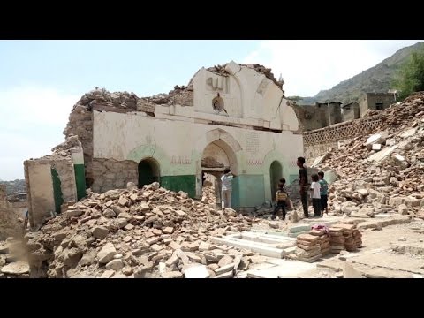 متطرفون سنة يهدمون مسجدًا في اليمن