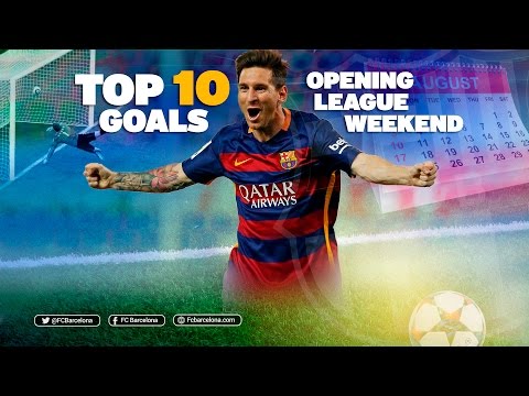 أفضل 10 أهداف لبرشلونة فى بداياته