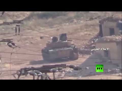 بالفيديو معارك طاحنة بين الجيش السوري ومسلحين في الراموسة ومنطقة 1070 في حلب