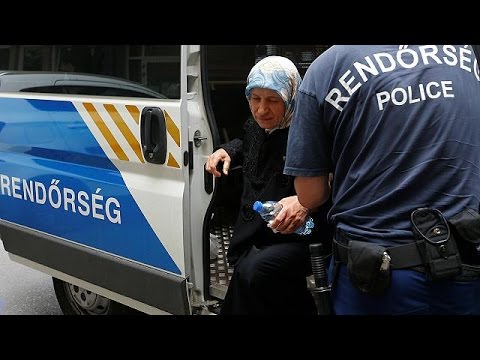 شاهد اعتقال سائق أوكراني في المجر