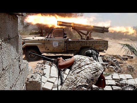 القوات الموالية للحكومة الليبية تتقدم في مدينة سرت