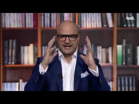 بالفيديو نديم قطيش يعنون حلقته بـ سماحة السيد حسن ترامب