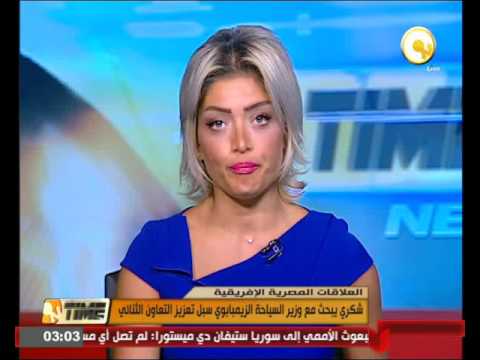 شكري يبحث مع وزير السياحة الزيمبابوي طرق تعزيز التعاون الثنائي