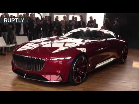 عرض سيارة 6 maybach vision الجديدة في كاليفورنيا