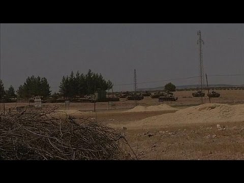 تركيا تنشر دبابات بالقرب من جرابلس السورية