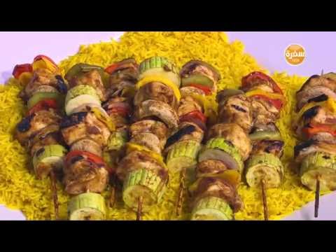 طريقة عمل شيش طاووق