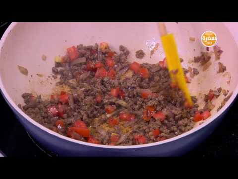 طريقة عمل ملوخية باللحمة المفرومة