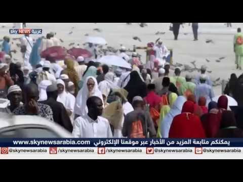 شاهد استمرار التفويج واستقبال زوّار بيت الله الحرام