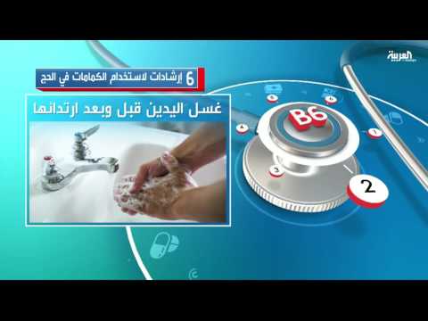 شاهد أهم إرشادات ارتداء الكمامة فى الحج