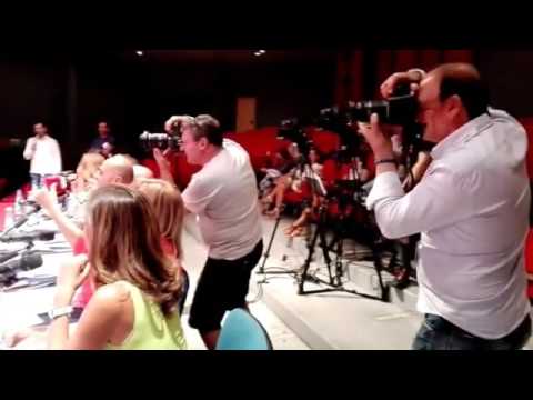 شاهد ملكة جمال إيطاليا تستعرض مهاراتها فى كرة القدم