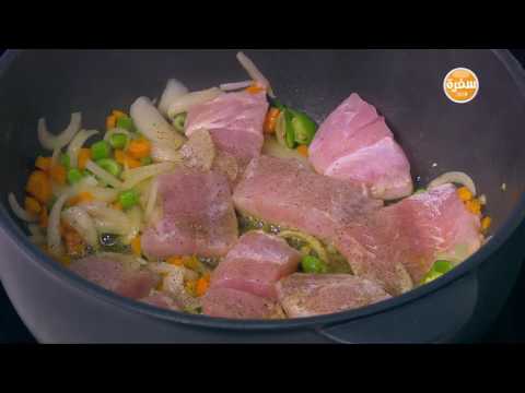 بالفيديو طريقة عمل شوربة سي فود وايت صوص