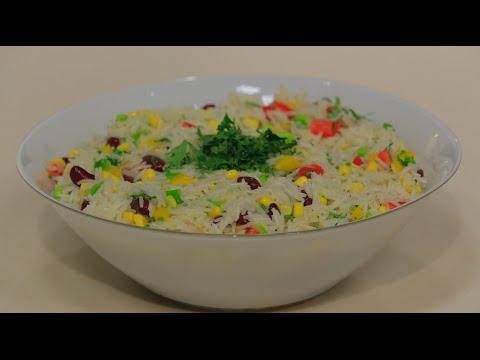 شاهد طريقة عمل سلطة أرز