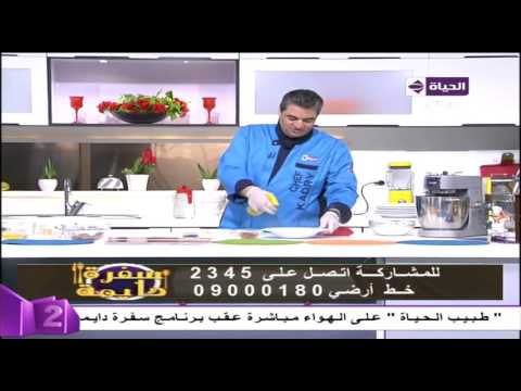 مقادير الحشوات والتزيين للقرص