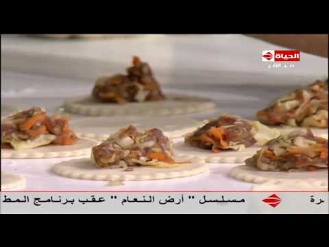 طريقة عمل فطائر اللحم والكرنب